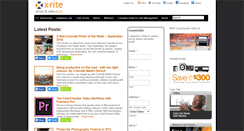 Desktop Screenshot of blog.xritephoto.com